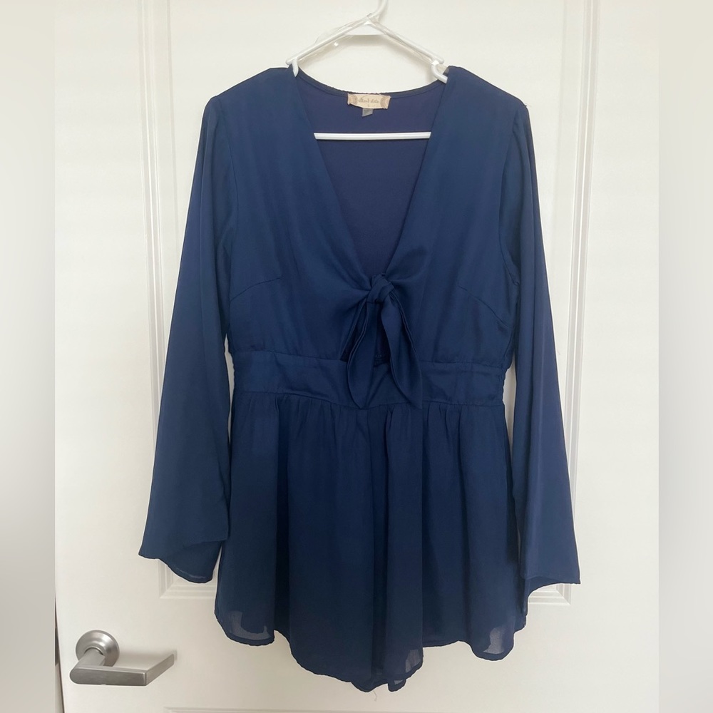 Altard State Romper Navy Blue